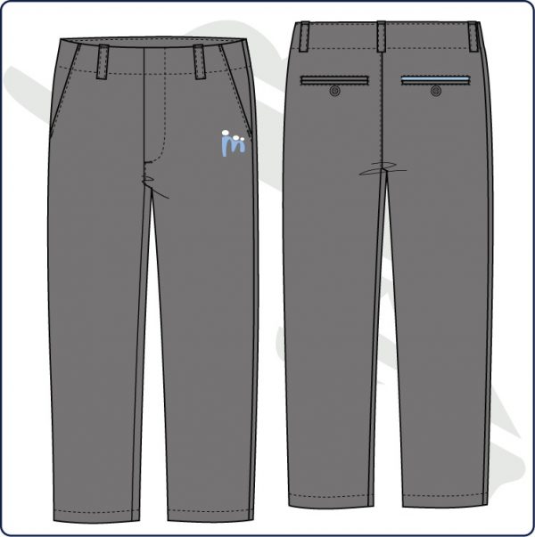 Pantalón largo uniforme
