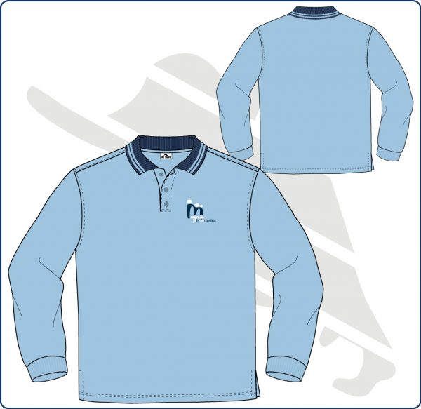 Polo manga larga
